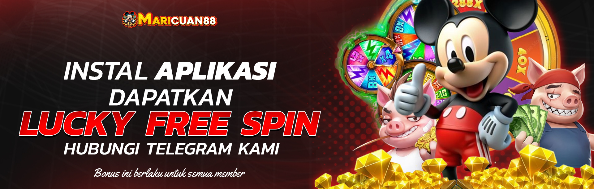 INSTAL APLIKASI FREE LUCKYSPIN