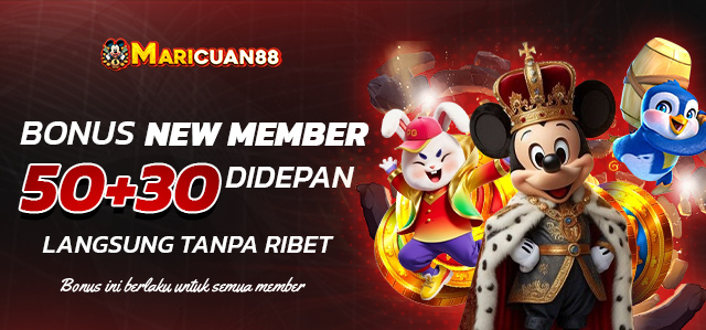 BONUS NEW MEMBER 50 + 30