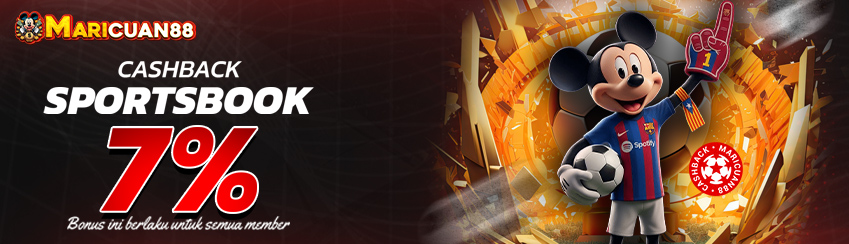 CASHBACK SPORTBOOK 7%